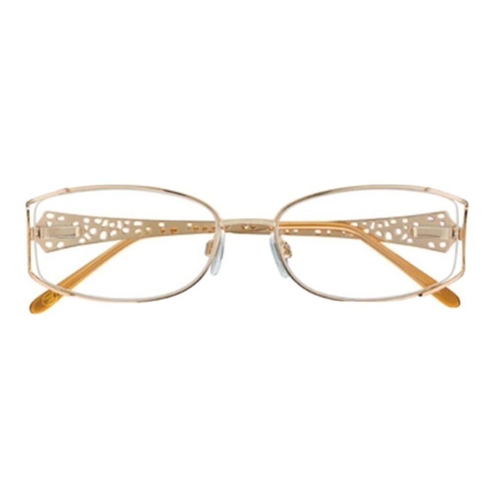 Jessica McClintock JMC 026 Eyeglasses Brown Goldโ 135mm CV